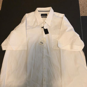 New Daniel Hechter White Dress Shirt Size XXL